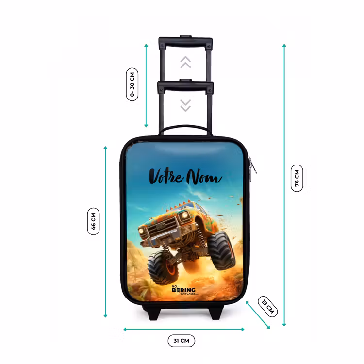 Valise enfant - Noir - Coureur de sable — 7
