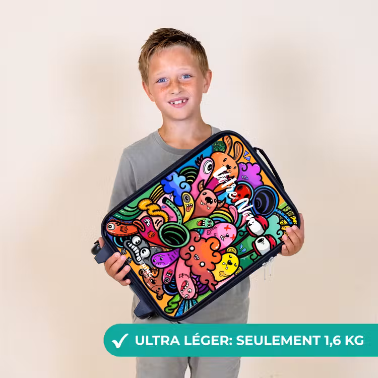 Valise enfant - Joyeux chaos monstre — 2