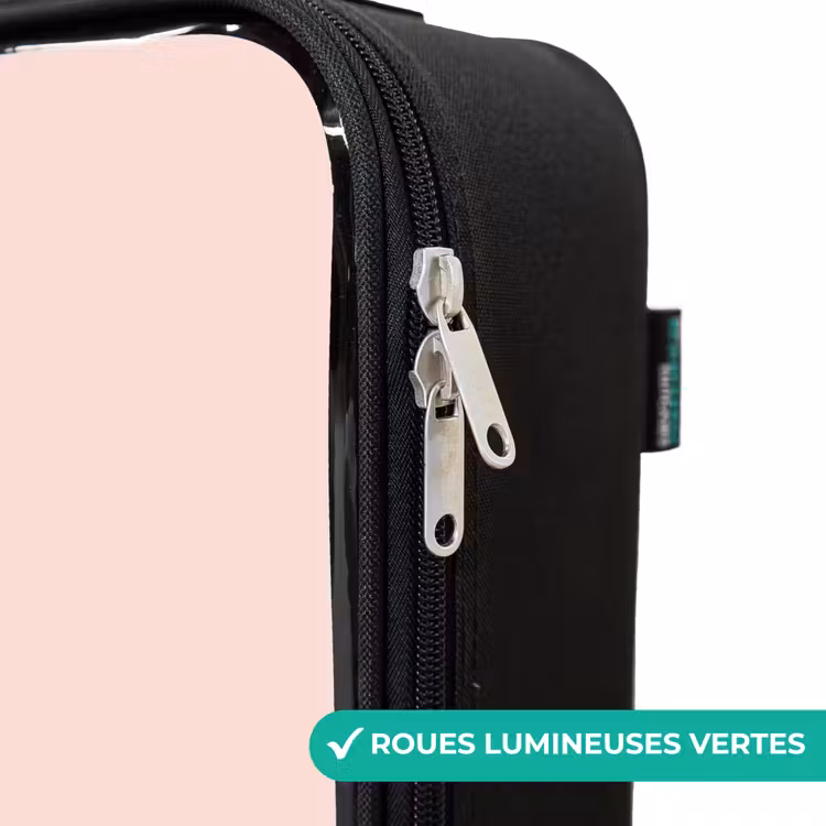 Valise enfant - Noir - Licorne signée avec baguette magique — 3