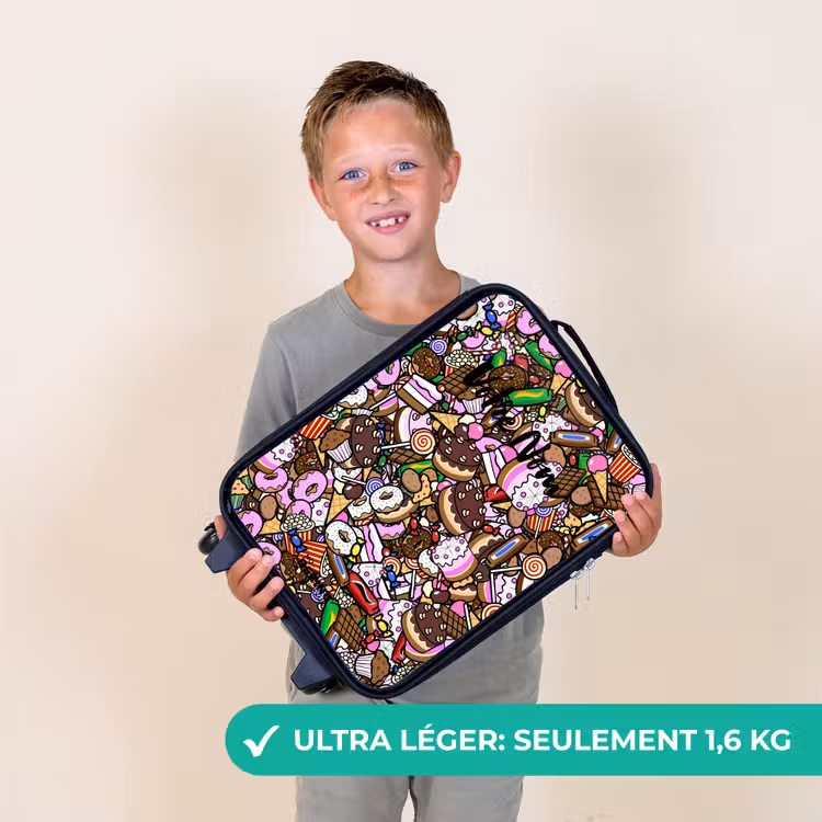 Valise enfant - Modèle débordant de friandises — 2