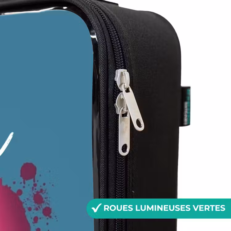 Valise enfant - Noir - Roues de monstre — 6