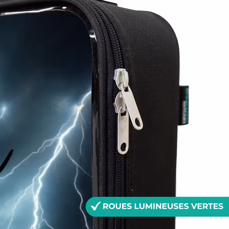 Valise enfant - Noir - Roues du tonnerre — 6