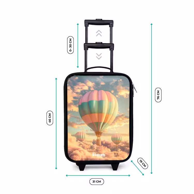 Valise enfant - Noir - Skyliner pastel — 7