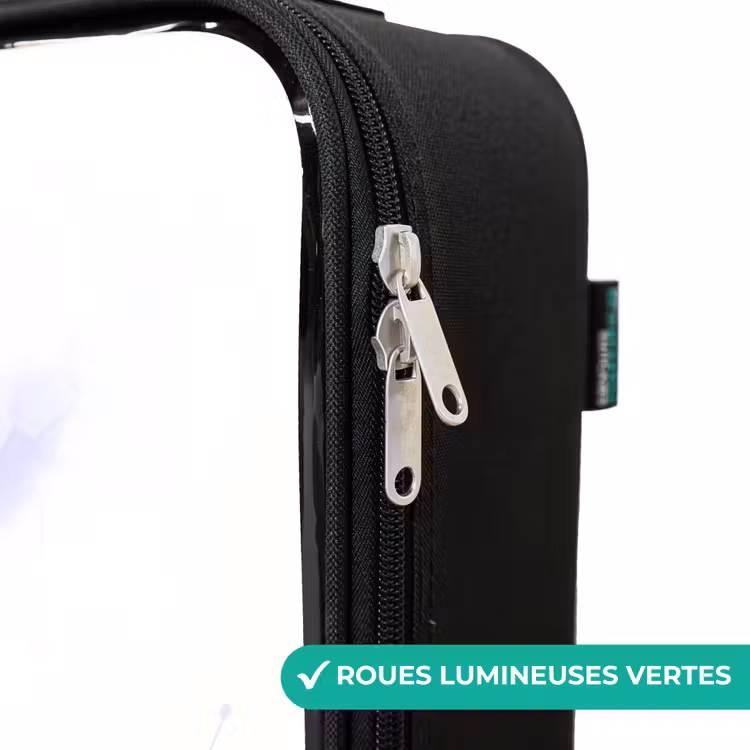 Valise enfant - Cheval à l'aquarelle avec des éclaboussures colorées — 6