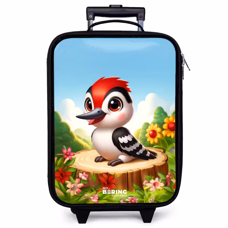 Valise enfant - Noir - Pic sur une souche — 1
