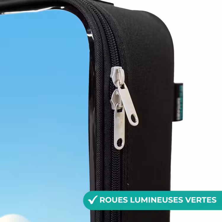 Valise enfant - Noir - Pic sur une souche — 6