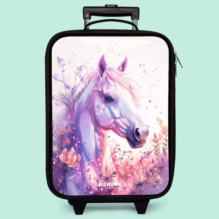 Valise enfant - Poney en forme de perle — 3