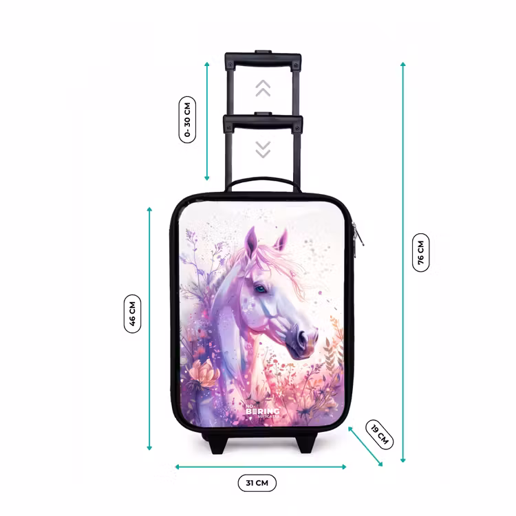 Valise enfant - Poney en forme de perle — 7