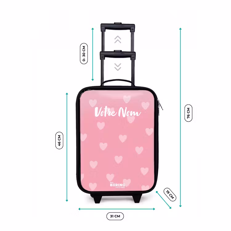 Valise enfant - Noir - Rythme cardiaque — 7