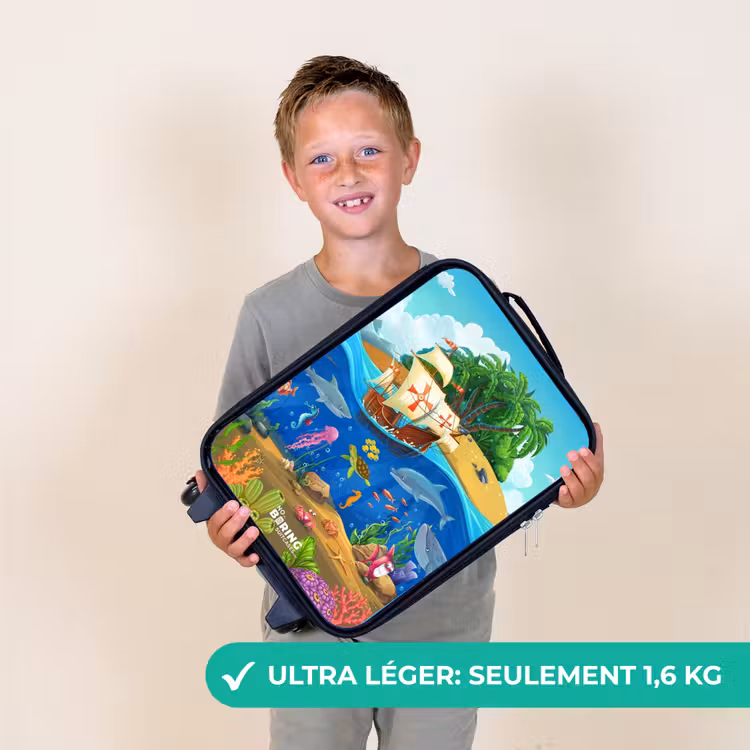 Valise enfant - Voilier sur l'océan — 1