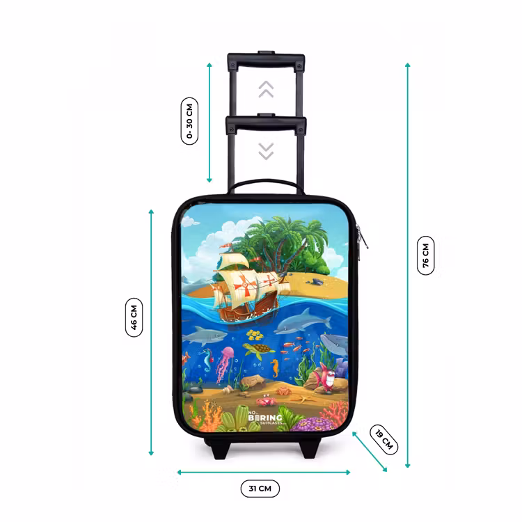 Valise enfant - Voilier sur l'océan — 5