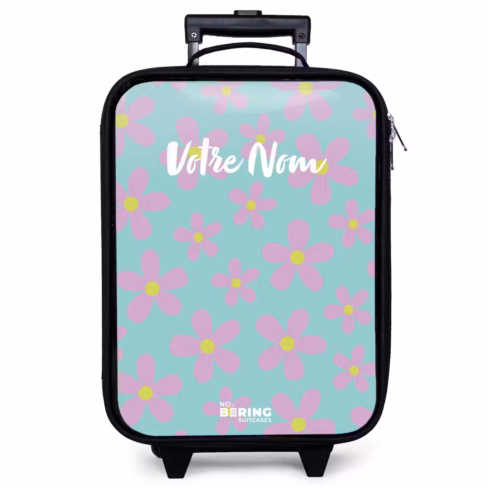 Valise enfant - Noir - Daisy mania mint — 1