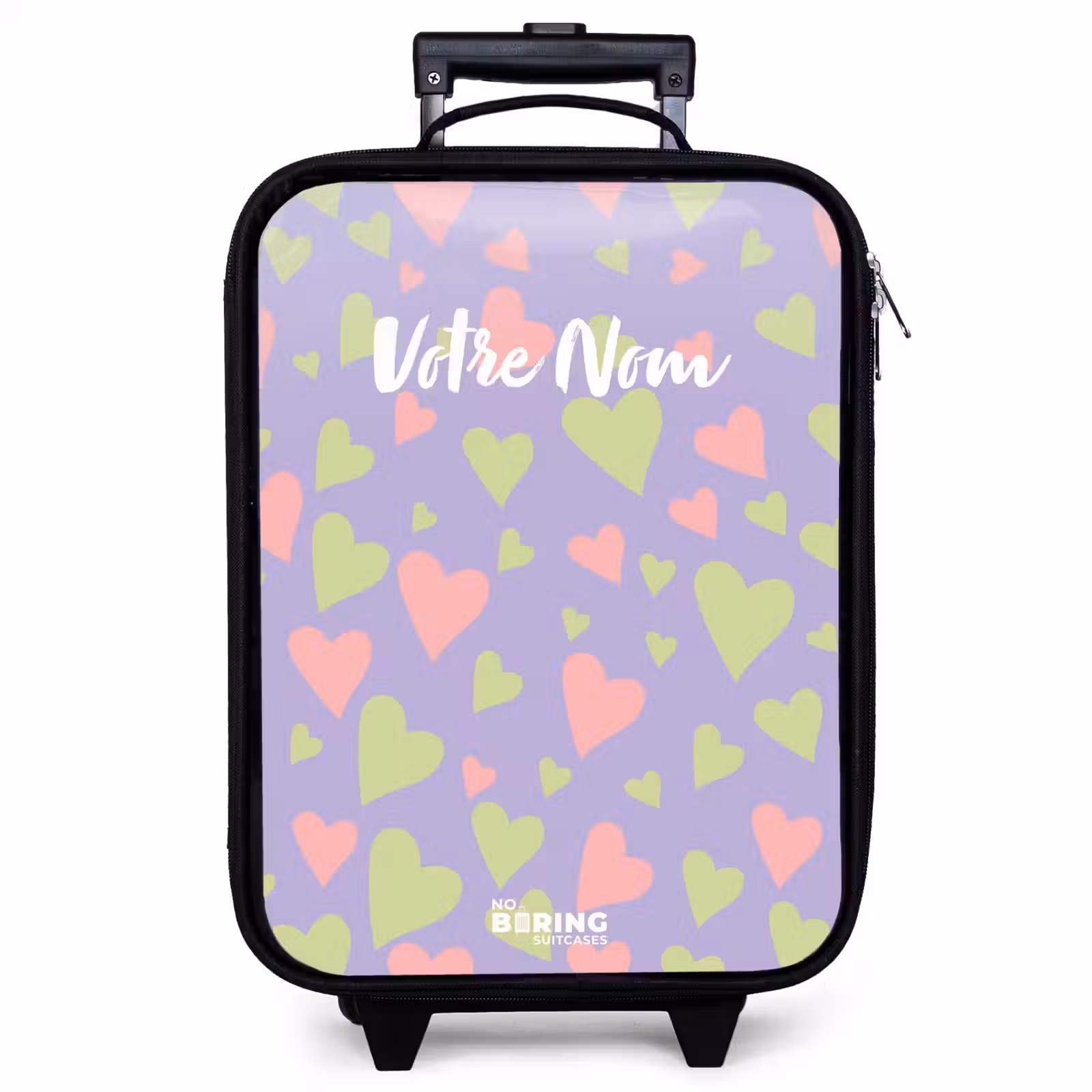 Valise enfant - Noir - Joli lilas — 1