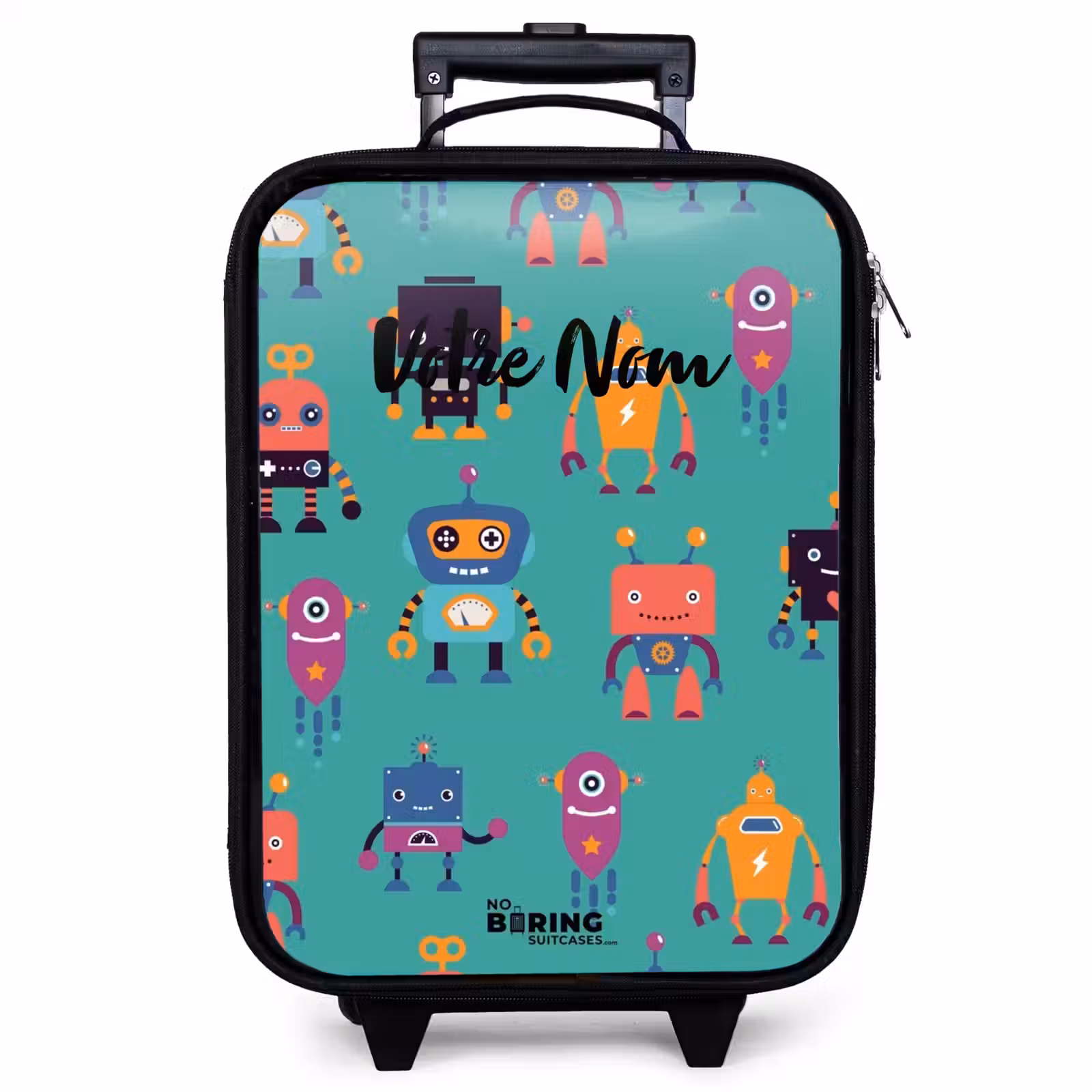 Valise enfant - Noir - La rave des robots — 1