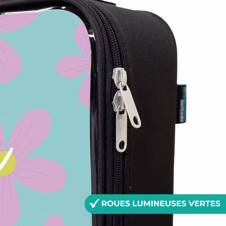 Valise enfant - Noir - Daisy mania mint — 6