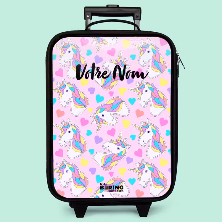 Valise enfant - Noir - Euphorie de la licorne — 3