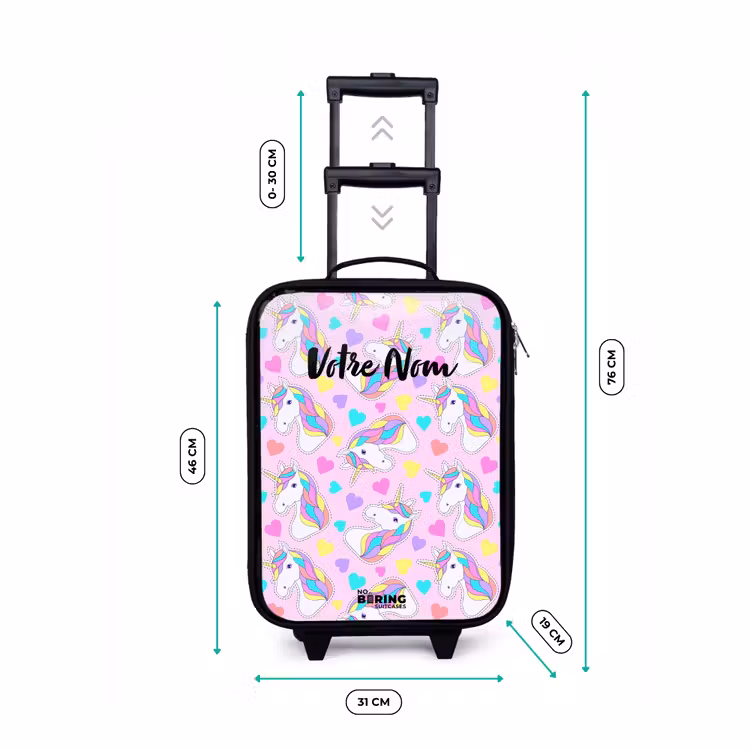 Valise enfant - Noir - Euphorie de la licorne — 7