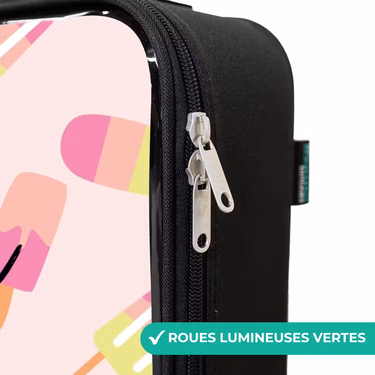 Valise enfant - Noir - Glaces à l'eau tourbillonnantes — 6