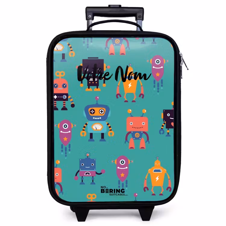 Valise enfant - Noir - La rave des robots — 1