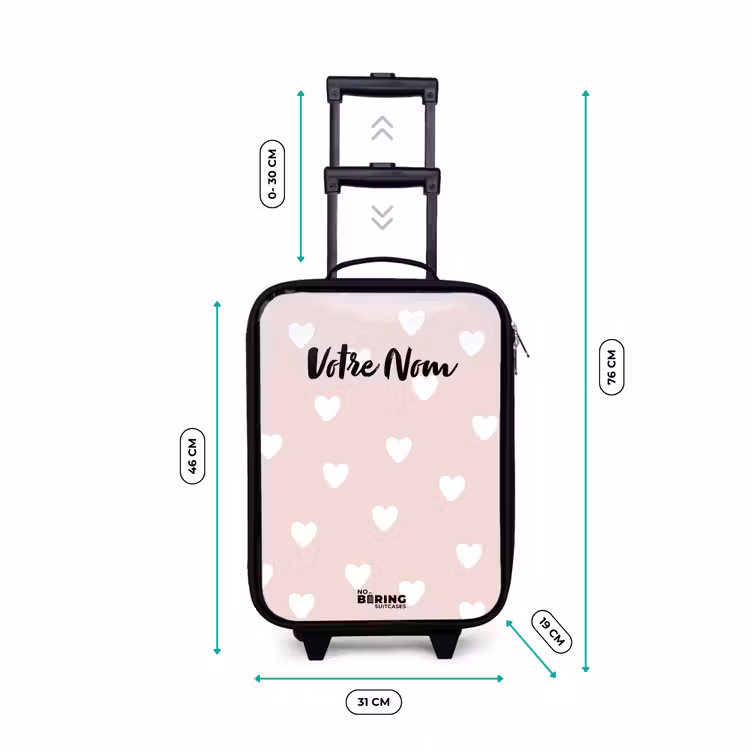 Valise enfant - Noir - Les amoureux — 7