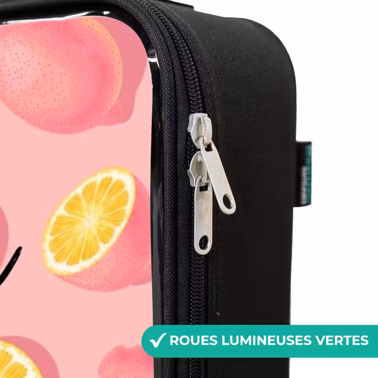 Valise enfant - Noir - Limoncello rose — 6