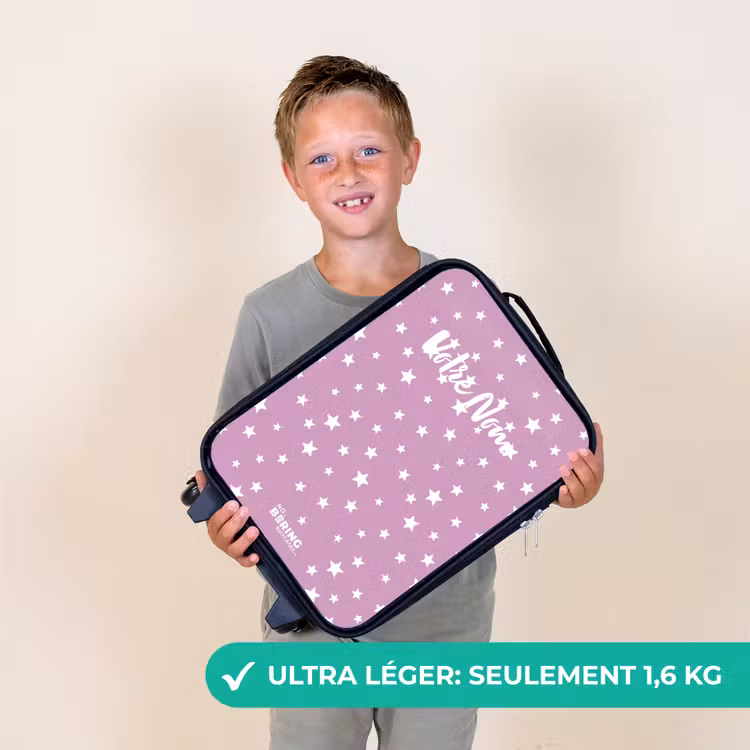 Valise enfant - Noir - Poussière d'étoiles — 2