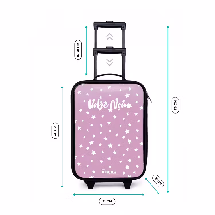 Valise enfant - Noir - Poussière d'étoiles — 7