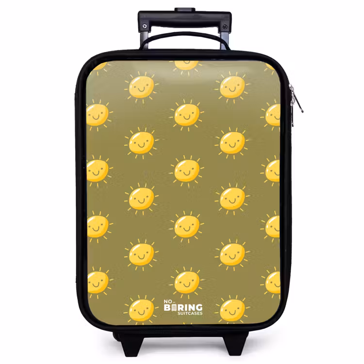 Valise enfant - Noir - Situation ensoleillée olive — 1