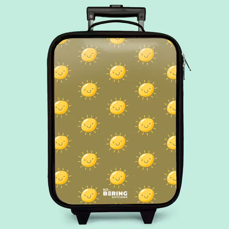 Valise enfant - Noir - Situation ensoleillée olive — 3