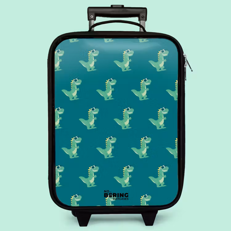 Valise enfant - Noir - Spécifications du tyranosaure — 3
