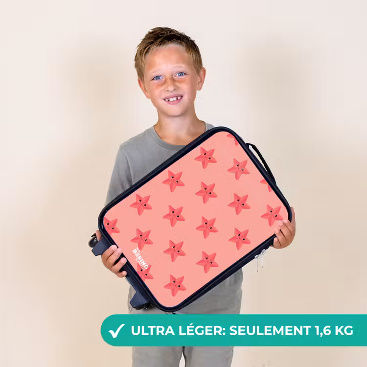 Valise enfant - Noir - Tempête de sable d'étoiles de mer — 2