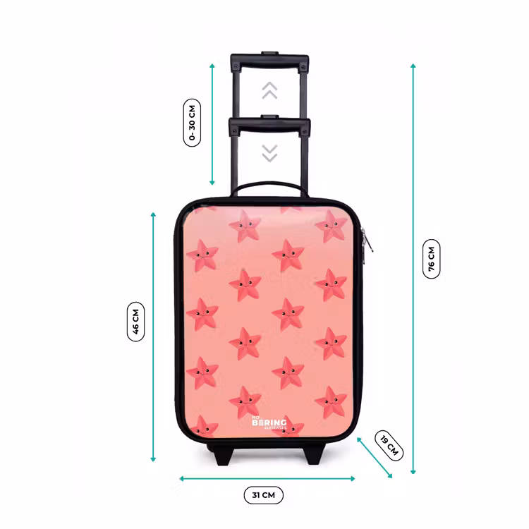 Valise enfant - Noir - Tempête de sable d'étoiles de mer — 7