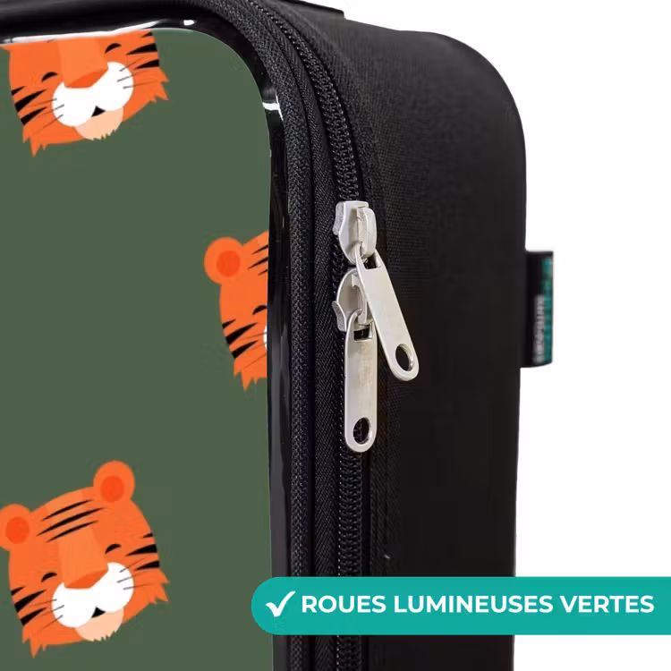 Valise enfant - Noir - Tigre turbulent — 6