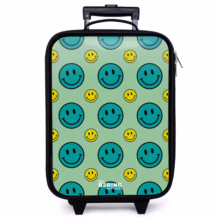 Valise enfant - Noir - Tous les sourires sont verts — 1