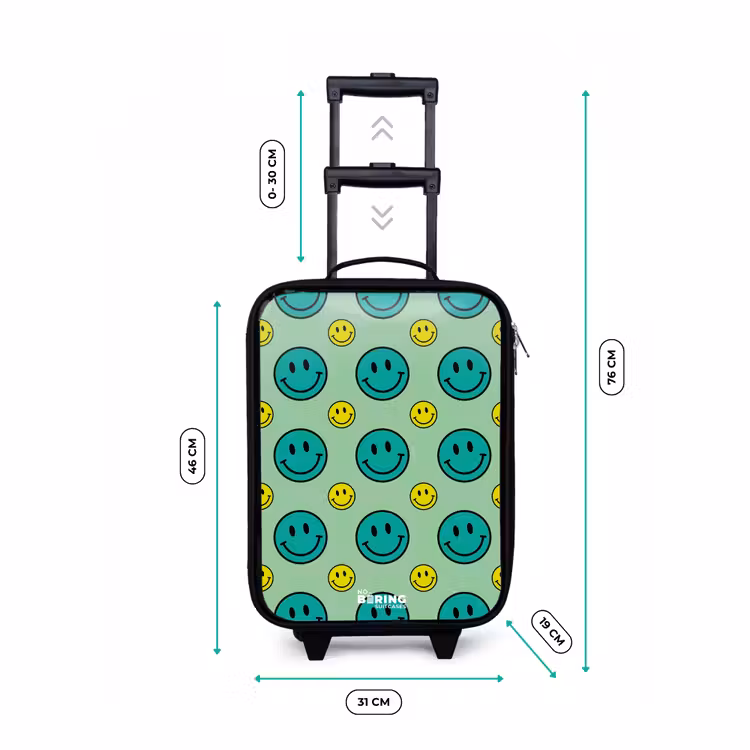 Valise enfant - Noir - Tous les sourires sont verts — 7