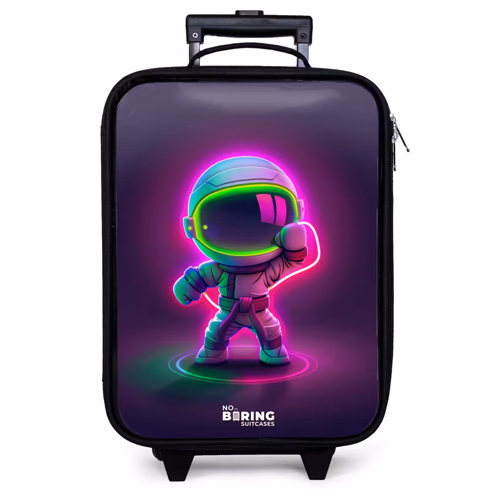 Valise enfant - Noir - Espace karaté néon — 1
