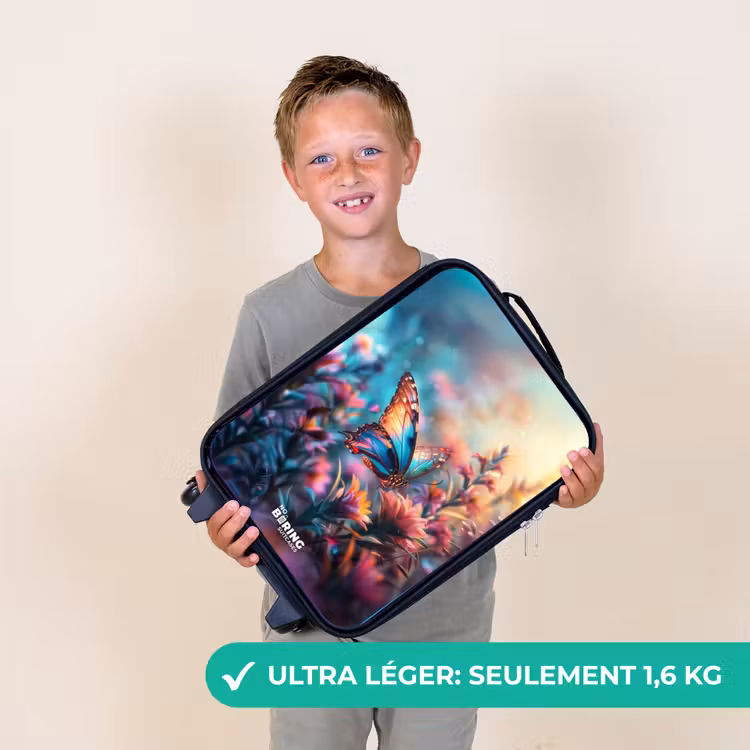 Valise enfant - Fleurs de papillon — 2