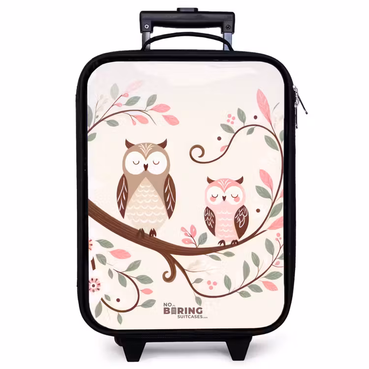 Valise enfant - Hiboux endormis — 1