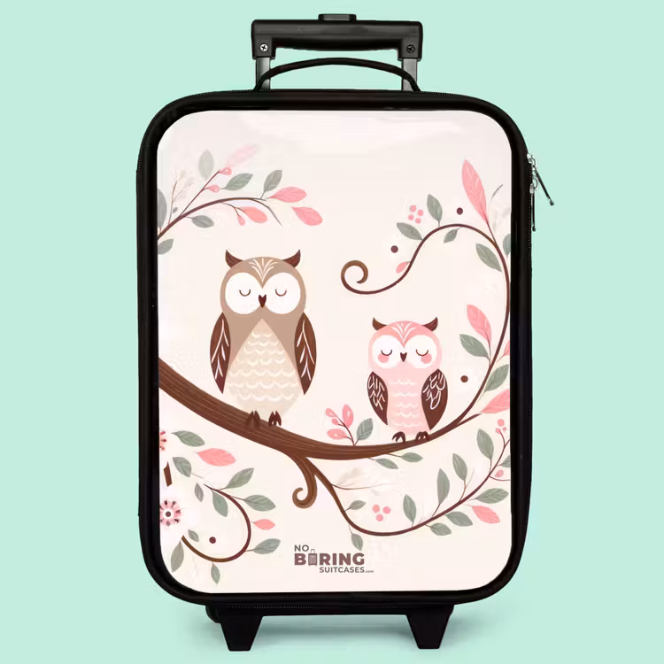 Valise enfant - Hiboux endormis — 3