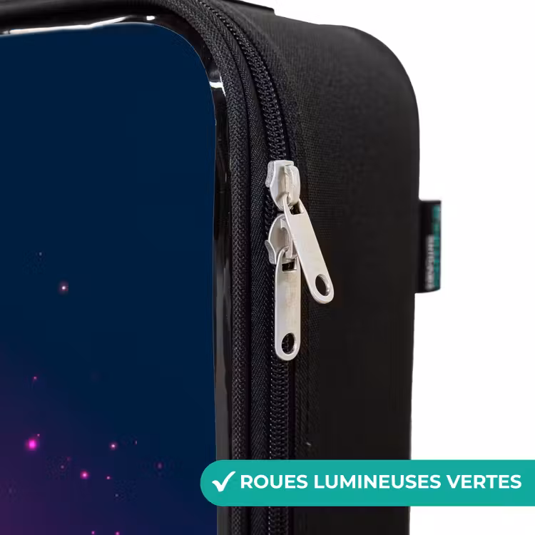 Valise enfant - Noir - Hockey dans l'espace — 3