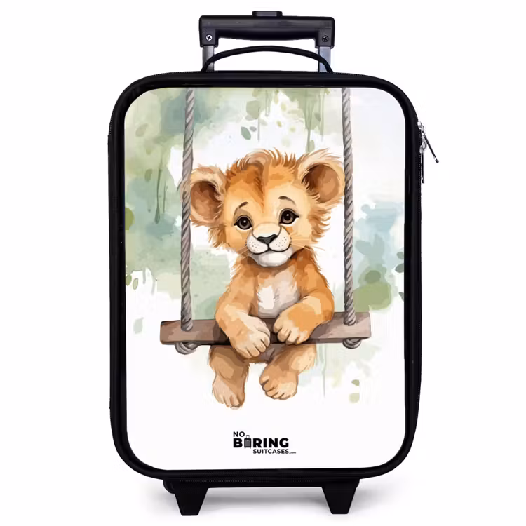 Valise enfant - Noir - Lucas lion — 1