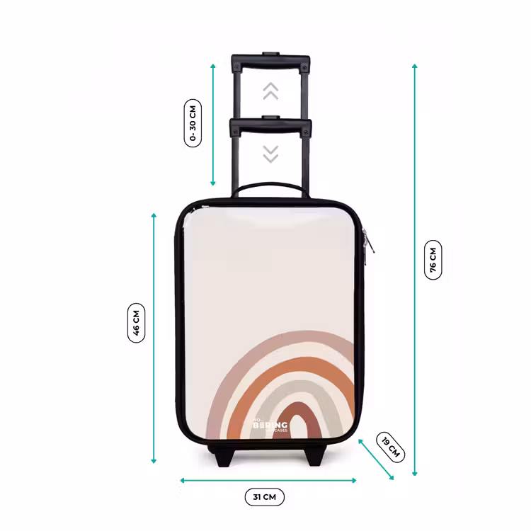 Valise enfant - Noir - Naturel arc-en-ciel brut — 4