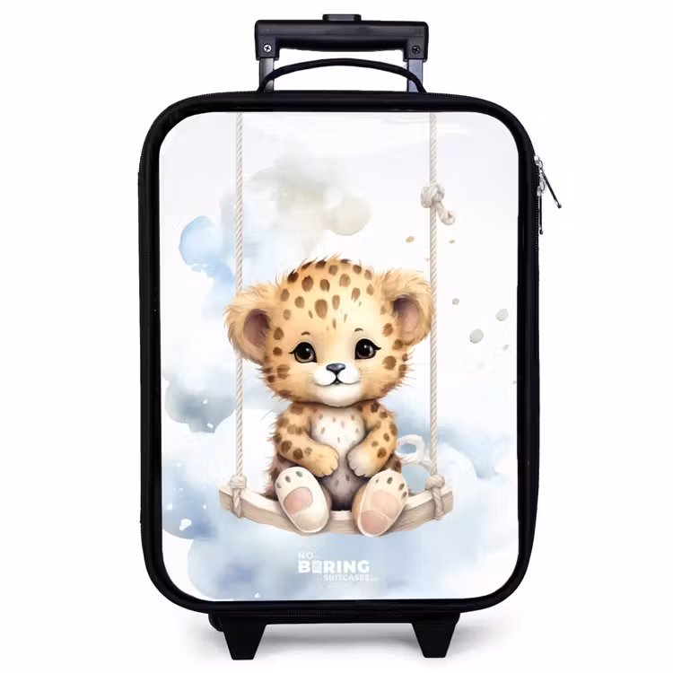 Valise enfant - Noir - Panthère de Perry — 1
