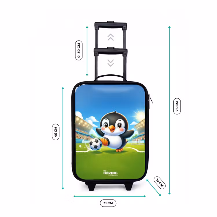 Valise enfant - Noir - Pénalité pingouin — 4
