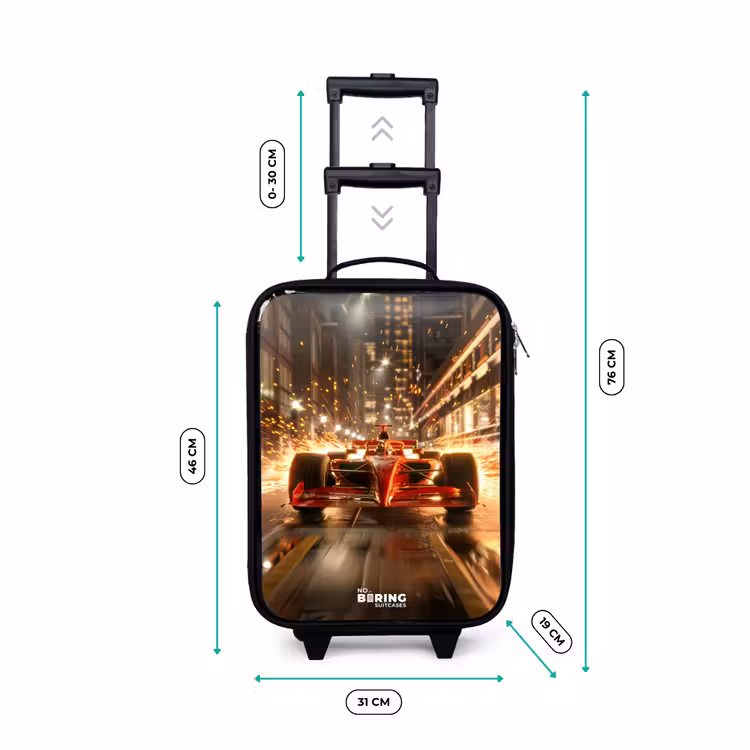 Valise enfant - Rouge rapide — 4
