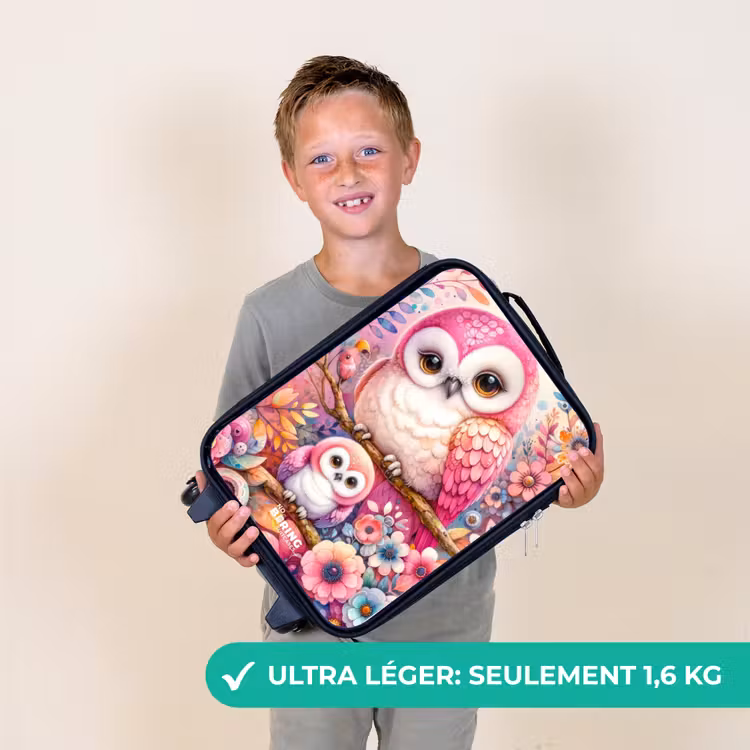 Valise enfant - Rubis rose — 2