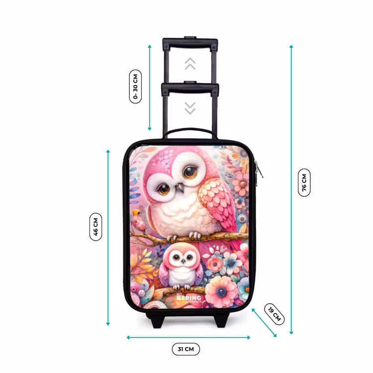 Valise enfant - Rubis rose — 7