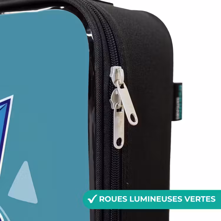 Valise enfant - Noir - Tornade turquoise — 6