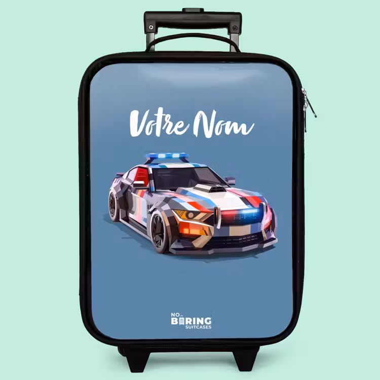 Valise enfant - Voiture de police éblouissante — 3