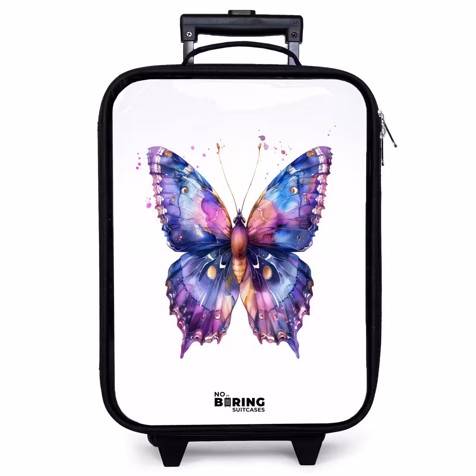 Valise enfant - Papillon violet — 1